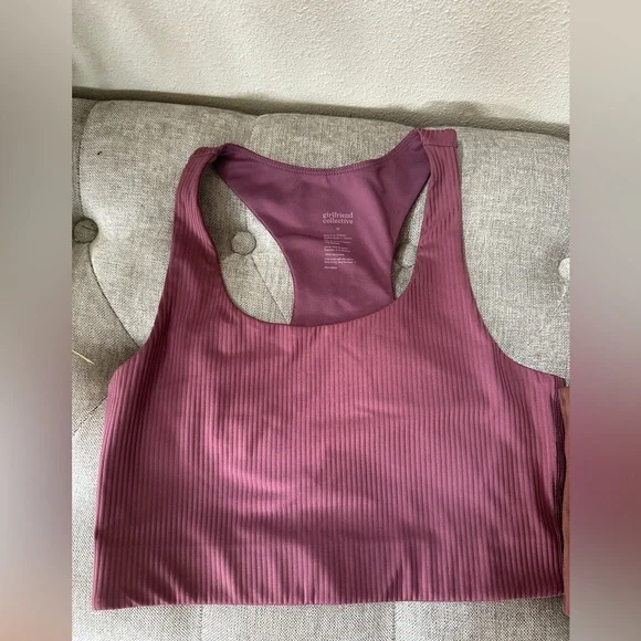 Girlfriend Collective Racerback Sports Bra Bundle in Medium - Picture 3 of 5
